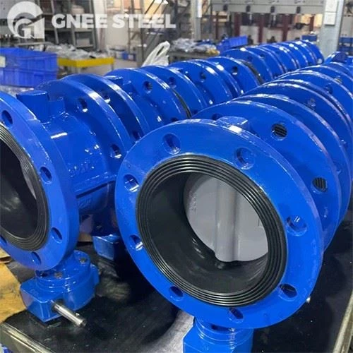 AWWA C516 Large-Diameter Rubber-Seated Butterfly Valves factory