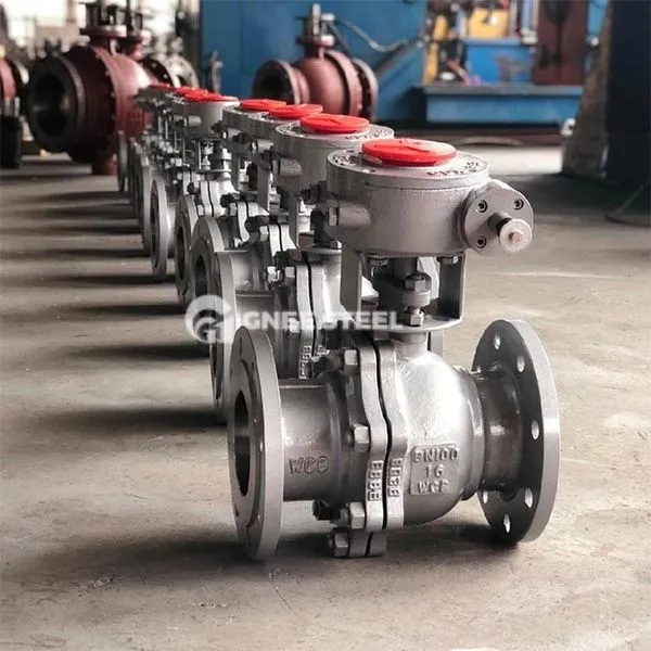 Deireadh flange comhla liathróid