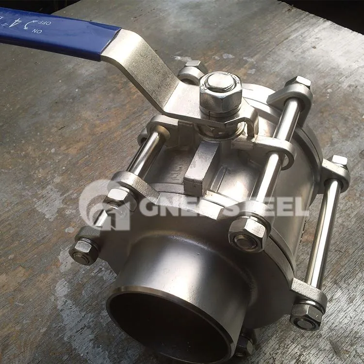 Comhla liathróid Butt Weld