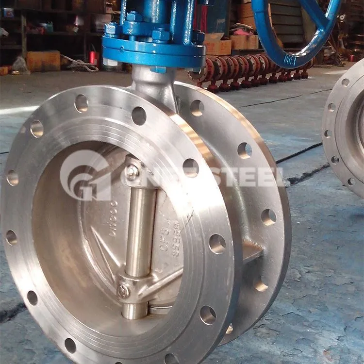 Comhla Féileacán Cineál Wafer Cruach Teilgthe