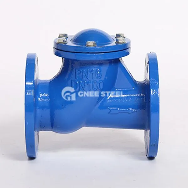 Comhla seiceála liathróid flanged