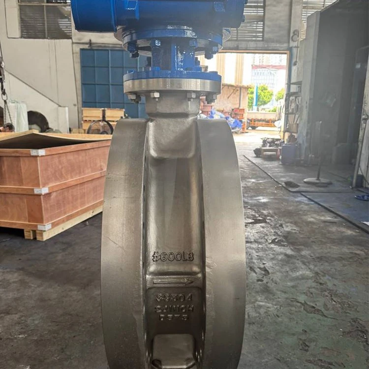WCB Double Eccentric Butterfly Valves factory