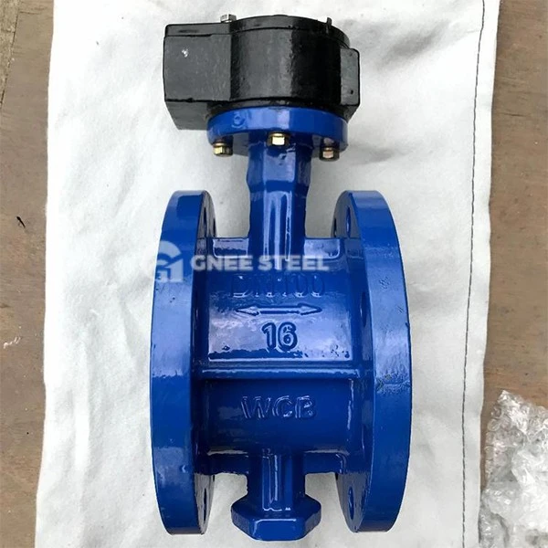 Worm Gear Actuator Butterfly Valve